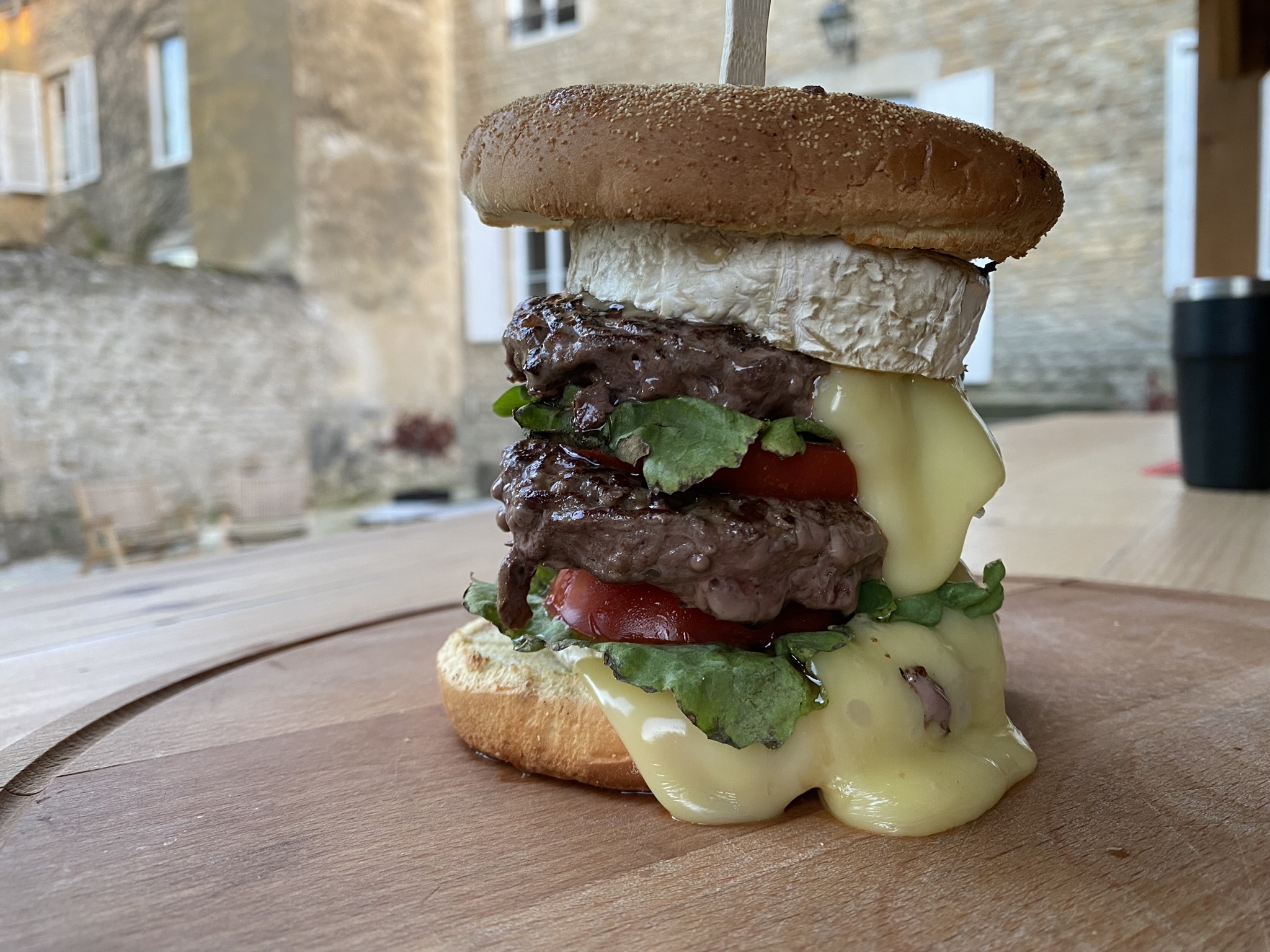 Burger Camembert